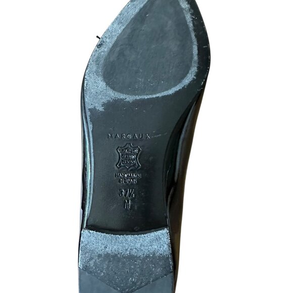Margaux The Pointe Flat in Black Patent Leather Size 37.5 - Picture 7 of 7